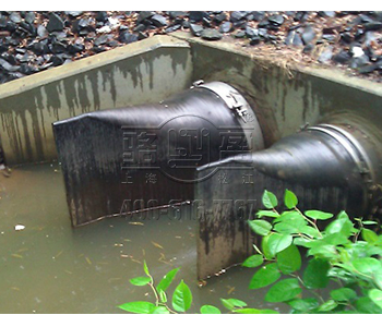 張家口市橋東區鴨嘴閥在河道中的使用